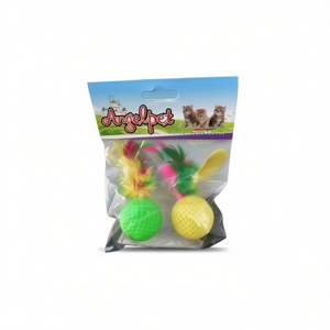 Palline di Pelliccia Colorate, Giocattoli Interattivi per Animali Domestici con Movimento - Product Image 1