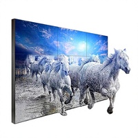 Écran mural vidéo LCD MJK 55 pouces, écran intelligent fin IPS-LCD pour exposition et salle d'exposition
