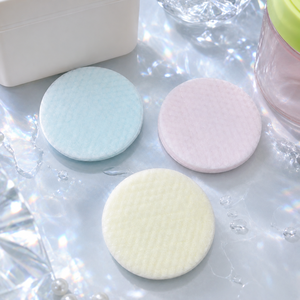 Y528 Gelb-Rosa-Blau Schillernder Eiskühlender Ventilator <span class=keywords><strong>Bingbing</strong></span> Nass-Kompresse Gesichtspflege Stark Wasserabsorbierende Tiefenwasser-Baumwollpads - Product Image 4