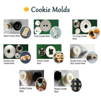 Machine automatique de découpe de pâtes à biscuits, machine commerciale pour la fabrication de biscuits au beurre et aux pépites de chocolat pour boulangerie industrielle