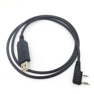 K1 Kenwood Two-Way Ham Radio <strong>USB</strong> Programming <strong>Cable</strong> 3ft FTDI Chip <strong>2</strong> Pin Connector PVC Jacket Braid Shielding for UV-5R UV-82HP - Product Image 5