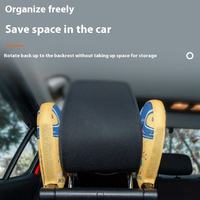 360 degrés tête voyage cou soutien détachable siège de voiture appui-tête oreiller Premium les deux côtés voyage coussin de couchage