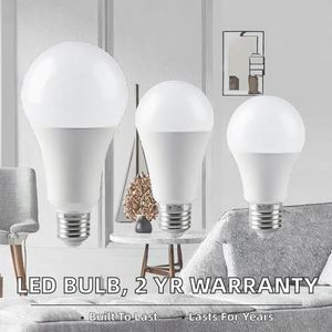 Bombillas LED de Alta Calidad con Garantía de 2 Años, AC160-265V, Tipo A, 3-24W, 3W, 5W, 7W, 9W, 12W, 15W, 18W, 24W - Product Image 2