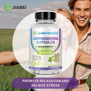 Capsules OEM/ODM d'Ashwagandha Vitamines d'usine pour soulager le stress et améliorer la qualité du sommeil - Product Image 3