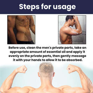 Aceite Esencial Sexual para Hombres, Extractos de Plantas que Rejuvenecen y Mejoran la Resistencia, Aceite Esencial para Masajes Sexuales Masculinos - Product Image 5