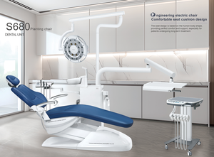 Poltrona Odontoiatrica Elettrica con Luce Orale LED <span class=keywords><strong>Unit</strong></span>à Dentale di Lusso Poltrona Odontoiatrica Ergonomica - Product Image 4