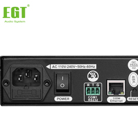 Procesador de Audio Profesional EGT Digital de 4 Entradas y 8 Salidas, Software de Sonido, DSP de 48K, Gestión de Altavoces PA