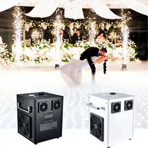 Macchina Effetto Scintilla Fredda/Fiamma per Matrimoni, Balli Nuziali, DJ, 600W/750W, Effetto Scenico DMX per DJ, Feste di Natale, Compleanni, Matrimoni, Club ed Eventi - Product Image 1