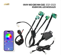 Nuevos Módulos de Luces LED RGB DRL, Chips de Color Amarillo y RGB para G80/G82 M3/M4 2021-2023