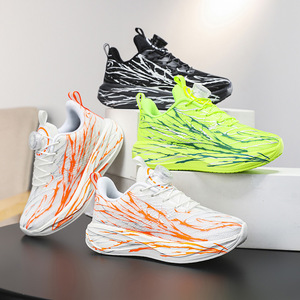 Zapatillas Deportivas Casuales para Niños, con Hebilla Giratoria, para Correr, Baloncesto, Todas las Temporadas - Product Image 6