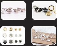 Entièrement automatique 4 parties Snap Botton Jeans métal bouton fixation Rivet main presse Machine mâle femelle
