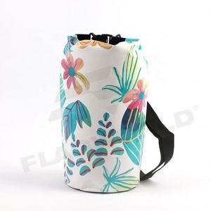 Vente en gros de sac à main unisexe en polyester imperméable 210D avec logo personnalisé/sac de plage avec fermeture à glissière - Product Image 4