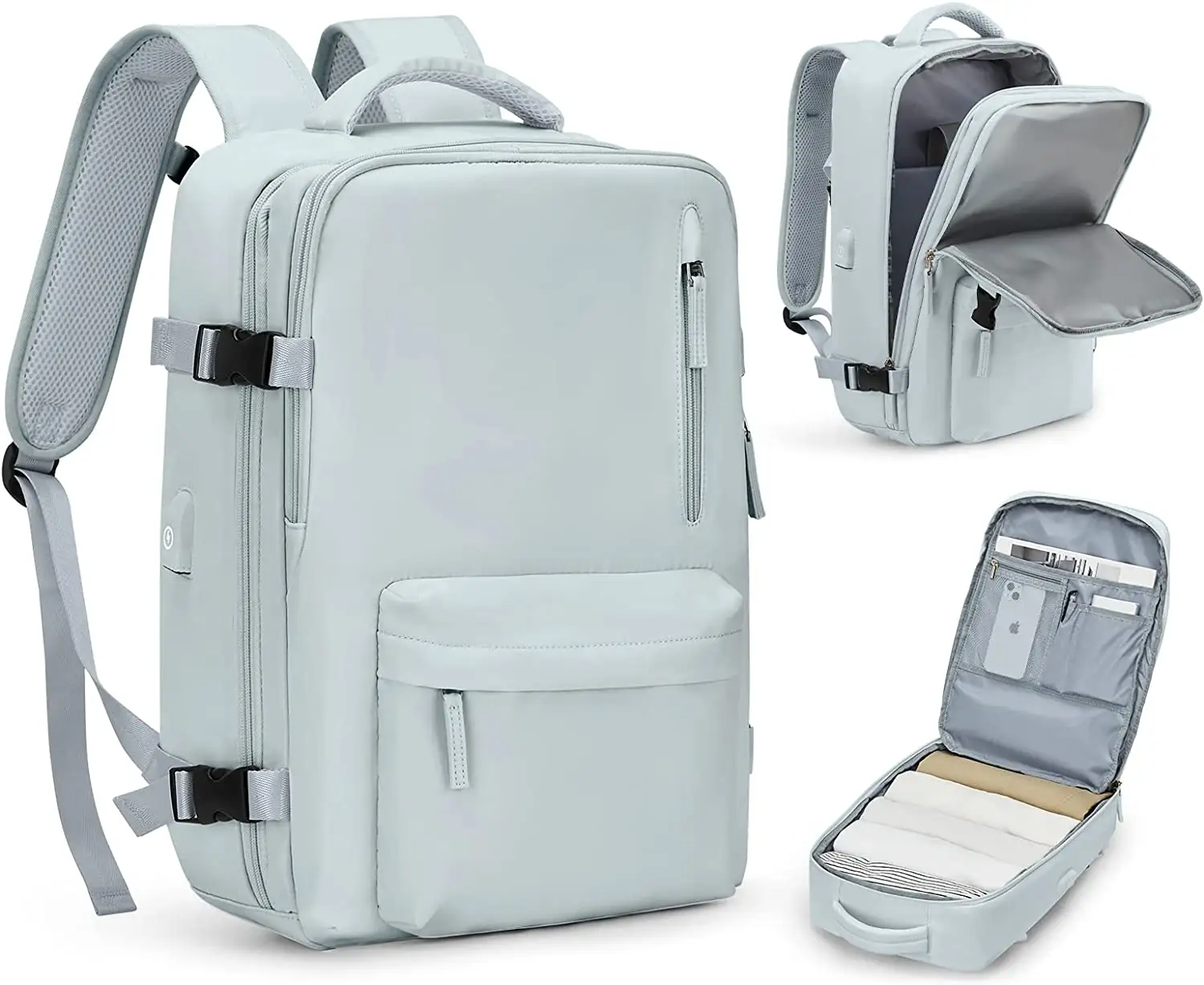 Zaini per laptop in nylon con logo personalizzato borse da scuola vita quotidiana bagaglio a mano zaino per Laptop da viaggio per donna uomo zaino per sport all'aria aperta