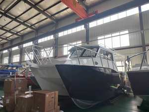 Double Hull <span class=keywords><strong>Boats</strong></span> 7,9 m 26 Fuß geschweißtes Aluminium Katamaran Power <span class=keywords><strong>Fishing</strong></span> Schnellboot für die Freizeit - Product Image 6