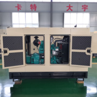 Groupe électrogène diesel silencieux triphasé industriel 20Kva de marque américaine Weichai Faw Ricardo, modèles 20Kva, 30Kva, 30Kw, 50Kw