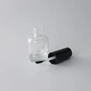 8Ml 15Ml 20Ml Fles Heldere Lege Nagellak Glazen Fles Met Borstel