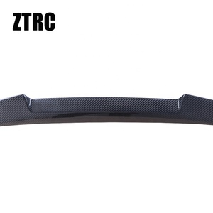 For E46 2Door Coupe/2Door Convertible/4Door Sedan M4 Style Real Carbon Fiber Rear Spoiler Trunk Wing 1997-2007 - Product Image 4