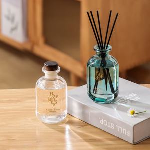 Diffuseur de roseaux écologique Parfum de lavande Diffuseur d'arômes pour bureau à domicile <span class=keywords><strong>Sac</strong></span> d'huiles essentielles en rotin en fibre d'huile liquide solide - Product Image 5