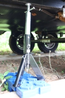 Crics stabilisateurs de camping-car hauteur réglable 17.3 "à 30" crics de Support télescopiques pour camping-car robuste pour remorque et camping-car