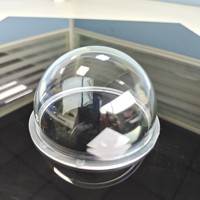 Penutup Kubah Kamera CCTV Plastik PC Model 2.5"