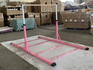 <span class=keywords><strong>Barre</strong></span> horizontale <span class=keywords><strong>de</strong></span> <span class=keywords><strong>gymnastique</strong></span> pour enfants réglable en hauteur pour la maison/le club avec rail en fibre <span class=keywords><strong>de</strong></span> verre (photo réelle 100% jointe) - Product Image 5