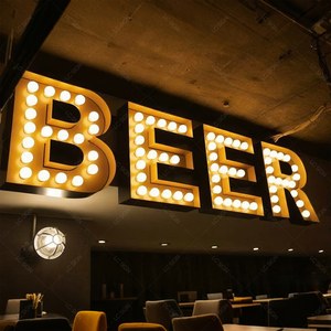 Mộc Mạc <span class=keywords><strong>marquee</strong></span> chữ tùy chỉnh dấu hiệu kinh doanh cho quảng cáo ngoài trời <span class=keywords><strong>marquee</strong></span> dấu hiệu củ<span class=keywords><strong>a</strong></span> ánh sáng lên chữ - Product Image 5