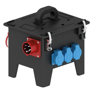 Manufacturer 3 Phase 3P+N+E 125A Outdoor IP66 Waterproof Electrical Portable Emergency Power Distribution Socket Box - Product Image 5