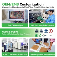 Servicio de ensamblaje de PCB llave en mano en Shenzhen, ensamblaje SMT DIP PCBA, proveedor de prototipos OEM y producción en masa