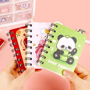 Mini Libreta Personalizada A7 con Colgante para Estudiantes, Bonita Libreta de Bolsillo Espiral Kawaii, Bloc de Notas con Adhesivos Personalizados por Sublimación - Product Image 1