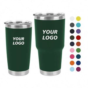 Vaso Térmico de Acero Inoxidable de Doble Pared, 20oz/30oz, Personalizado para Auto, Botella de Agua, Taza de Viaje a Prueba de Fugas - Product Image 2