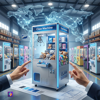 Agent de Sourcing pour Machines à Pinces : Jouets en Peluche, Distributeurs Automatiques Mini et Mega, Jeux d'Arcade, Cadeaux, Bonbons