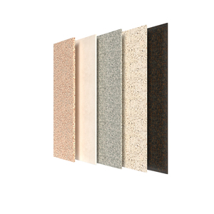 Plaques Blocs Dalles de Terrazzo préfabriquées Pierre semi-précieuse Terrazzo Revêtement mural haute résistance - Product Image 1