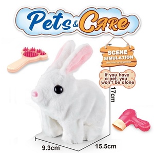 Ensemble de jeu de rôle vétérinaire pour enfants KSF, lapin en peluche, cage pour animaux de compagnie, jeu de simulation intérieur pour enfants - Product Image 2