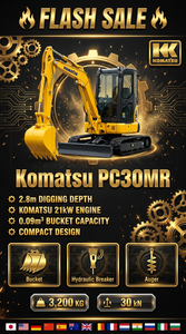 Excavatrice Komatsu Pc30mr / Mini-excavatrice d'occasion 3 tonnes / <span class=keywords><strong>Micro</strong></span>-<span class=keywords><strong>tracteur</strong></span> sur chenilles - Product Image 3