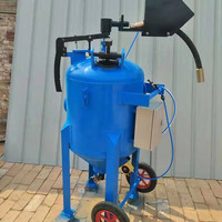 Petite machine de nettoyage haute pression mobile simple, écologique, à économie d'énergie, fonctionnement automatique pour l'élimination de la rouille