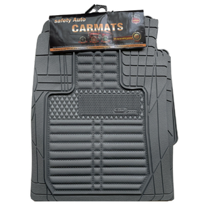 Alfombrillas Universales para Auto de Lujo, Suministro Directo de Fábrica, Impermeables, Juego Completo de 5 Piezas, Alfombrillas de PVC para Piso de Auto, 1 Año de Garantía - Product Image 2