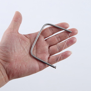 Coupe-fil d'argile de <span class=keywords><strong>poterie</strong></span> à nœud de boue pratique avec poignée de Type U outils de coupe de fil d'acier - Product Image 5