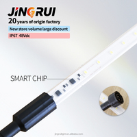 Lampes LED pour volailles, poulets de chair et reproducteurs, 2700K-5000K, lumières bleues, rouges et chaudes, dimmables, IP67, sans scintillement, tubes LED 9W