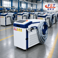 Máquina de Limpieza Láser Portátil de Suministro Directo de Fábrica, Eliminación de Óxido, 1500W 2000W 3000W, Limpiador Láser de Metal Continuo de Mano