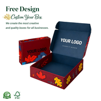 Boîtes d'emballage écologiques personnalisées, boîtes d'expédition, solutions d'emballage avec logo personnalisé, boîtes en feuille d'or
