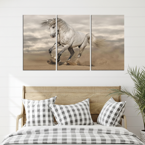 Elegant Printed <b>Canvas</b> Artwork: Custom Equestrian <b>Wall</b> Decor,SET OF 3 <b>CANVAS</b> - Product Image 3