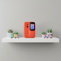Teléfono para Personas Mayores, Teléfono Simple Ipro, Teléfonos Móviles de Bajo Precio, Diseño Moderno, Doble Tarjeta SIM, Pantalla LCD de 1.77 Pulgadas, Batería de 500-999 mAh, A21