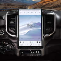 14.4 pouces Android 8 + 128GB pour Dodge RAM 2019-2022 Carplay Tesla Style voiture GPS Navigation lecteur multimédia Radio bande Headunit