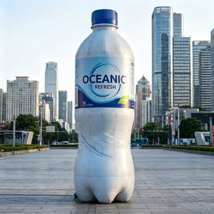 Bouteille publicitaire gonflable personnalisée en PVC, modèle de bouteille géante pour la promotion de la marque - Product Image 1