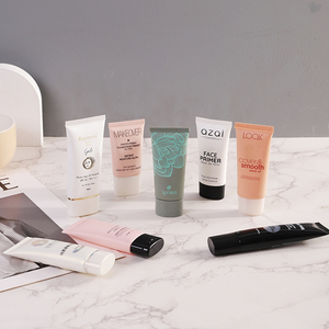 Heypack marque en gros personnalisé vide ovale emballage cosmétique BB crème Tube produits de soins de la peau extrudé cosmétique en plastique Tube - Product Image 2