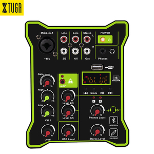 Mini consola mezcladora <span class=keywords><strong>de</strong></span> Audio <span class=keywords><strong>de</strong></span> 5 CANALES <span class=keywords><strong>DE</strong></span> modelo privado, nuevo diseño <span class=keywords><strong>para</strong></span> grabación <span class=keywords><strong>de</strong></span> <span class=keywords><strong>PC</strong></span> KTV en el hogar, Audio, vídeo e iluminación profesionales - Product Image 1