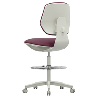 Chaise de bureau, fabricant de chaises de formation pour étudiants en médecine, chaise de laboratoire pivotante avec base en nylon