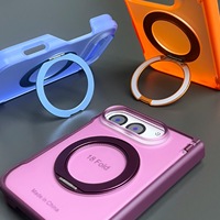 Étui magnétique 2-en-1 de qualité supérieure compatible avec l'iPhone 18 DUO, écran pliable, coque givrée anti-chute