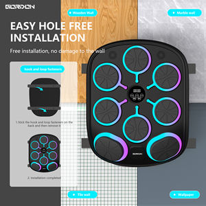 Máquina de Boxeo Interactiva GORDON, Entrenador de Golpeo de Gran Tamaño, Montada en la Pared, con Música Electrónica, Máquina de Entrenamiento de Boxeo - Product Image 3