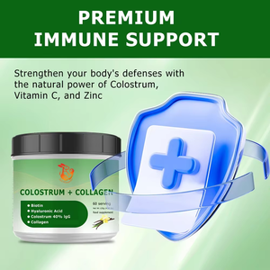 Vente en gros d'usine : Poudre de collagène naturel au colostrum avec zinc, compléments de beauté pour une peau claire et éclatante pour adultes - Product Image 4
